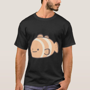 Cute Winking Clownfish in Pastel T-Shirt