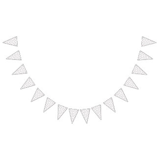 Cute Winter Cat Pattern with Scarves and Snowflake Bunting