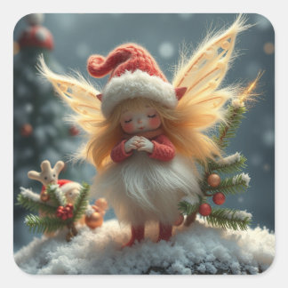 Cute Winter Fairy Stickers