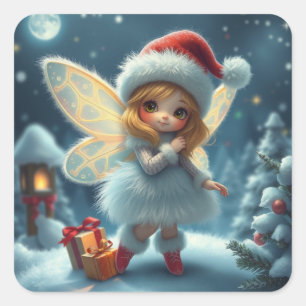 Cute Winter Fairy Stickers