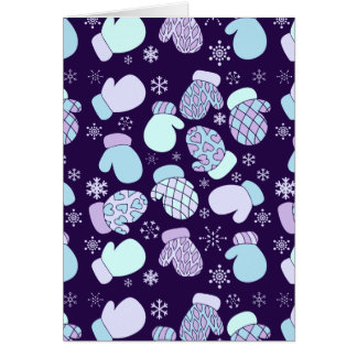 Cute winter mittens