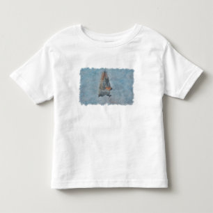 Cute Winter Squirrel with a Peanut Toddler T-Shirt