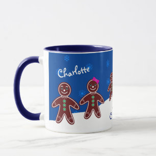 Cute Winter Sweet Gingerbread Christmas Mug
