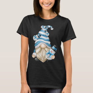 Cute Winter Vacation Family Christmas Gnome With S T-Shirt
