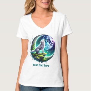 Cute Winter wolf customisable T-Shirt