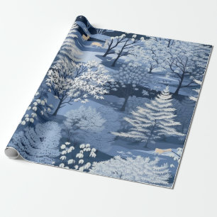 Cute Winter Wonderland Wrapping Paper