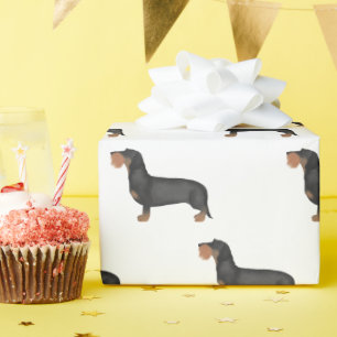Cute Wire Haired Dachshund Sausage Dog Wrapping Paper