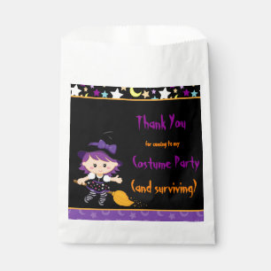 Cute Witch Halloween Costume Party Favour Bags