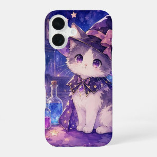 Cute Witch Kitten Phone Case