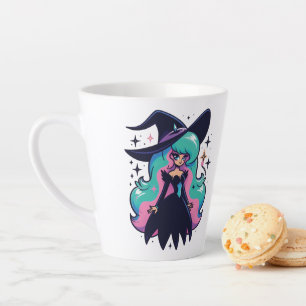 Cute Witch Latte Mug