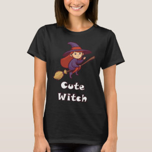 Cute Witch Matching Group Halloween Costume T-Shirt