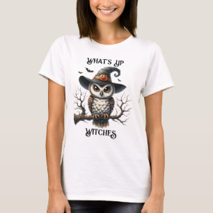 Cute Witch Stirring Cauldron T-Shirt