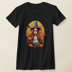 cute Witch T-shirt The Perfect Halloween Gift Idea