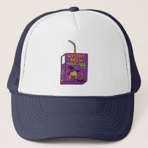Cute Witchy Brew Magic Juice Trucker Hat
