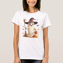 Cute Witchy Ghost Halloween