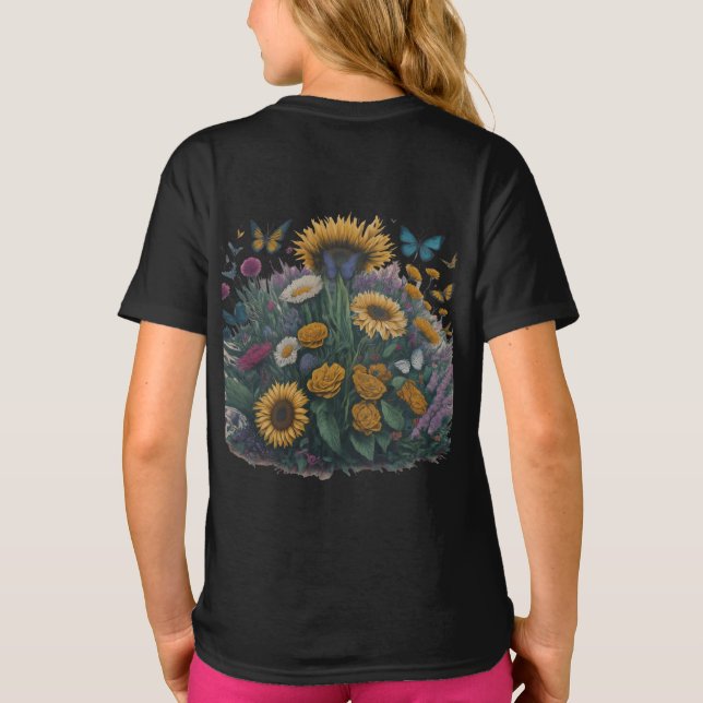 Cute with nature T-Shirt (Back)