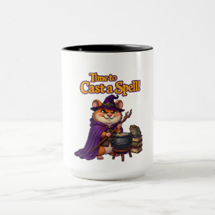 Cute Wizard Hamster Coffee Mug
