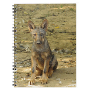 Cute Wolf Cub Notebook