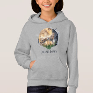 cute wolf lovers add name