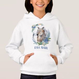 cute wolf lovers add name