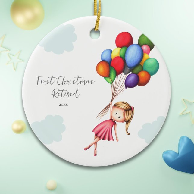 Cute Woman First Christmas Retired Ceramic Tree Decoration (Creator Uploaded)