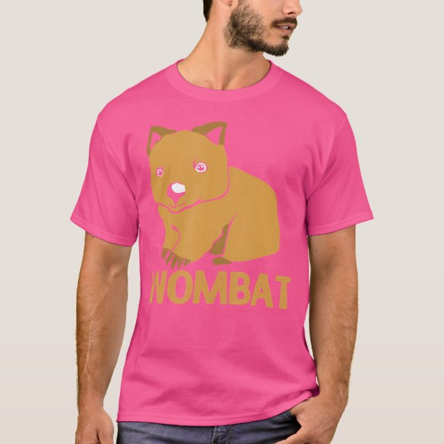 Cute Wombat T-Shirt (Front)