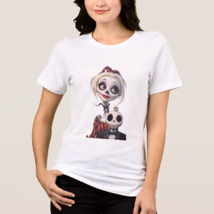 Cute Women’s Basic T-Shirt – Adorable Graphic Tri-Blend Shirt