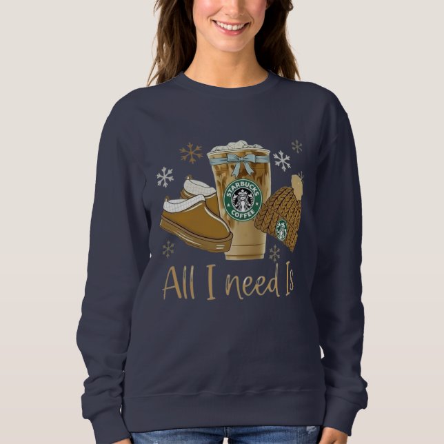 Cute Women’s Winter Sweatshirt (Front)