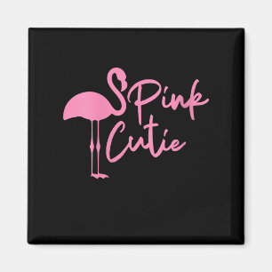 Cute Womens Pink Flamingo Pink Cute Flamingo Magnet