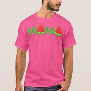 Cute Womens Watermelon Mama Vintage Summer Fruit M T-Shirt