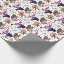 Cute Woodland Animal Band Musical Instruments