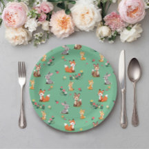 Cute Woodland Animal Child Birthday