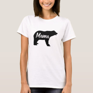 cute woodland animal mama bear T-Shirt