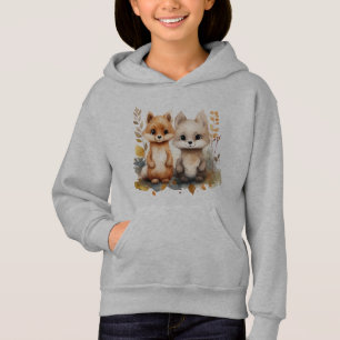 Cute Woodland Animal Youth Hoodie