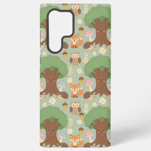 Cute Woodland Animals Pattern Phone Case