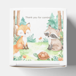 Cute Woodland Baby Shower Theme  Favour Box