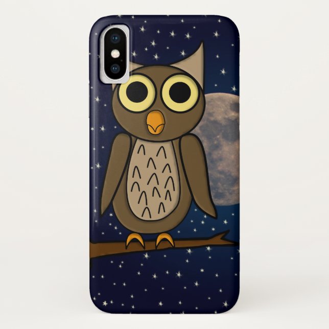 Cute Woodland Bird Artwork Case-Mate iPhone Case (Back)