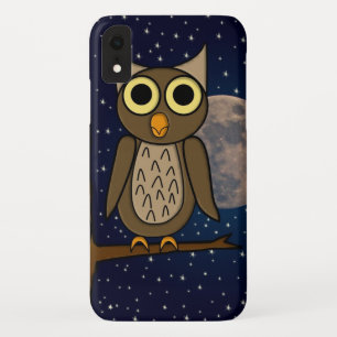 Cute Woodland Bird Artwork iPhone XR Case