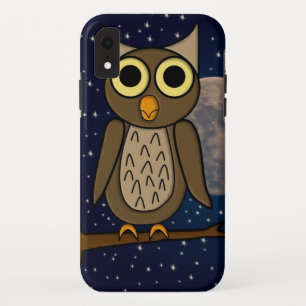 Cute Woodland Bird Artwork iPhone XR Case