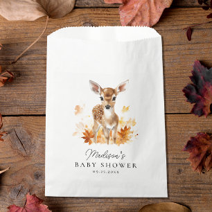 Cute Woodland Deer Fall Baby Shower Favour Bags