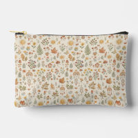Cute Woodland Fox Sun Rainbow Seamless Pattern