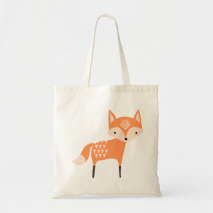 Cute Woodland Fox Tote Bag