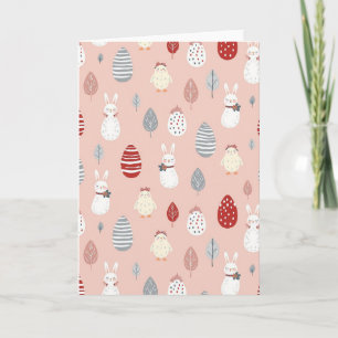 Cute Woodland Friends Art Card