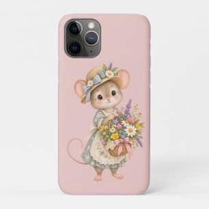 Cute Woodland Mouse – European Cottage iPhone 11 Pro Case