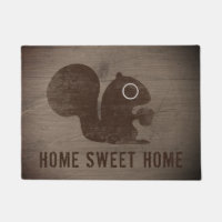 Cute Woodland Squirrel with Nut | Personalised