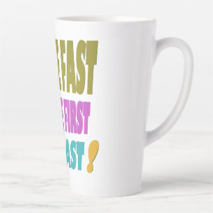 Cute word art for lovers of romance latte mug