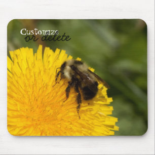 Cute Worker Bee; Customisable Mouse Mat