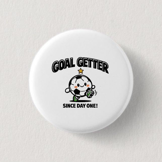  Cute World Cup Button (Front)