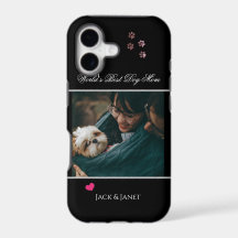 Cute World's Best Mum | Dog Paw with Heart