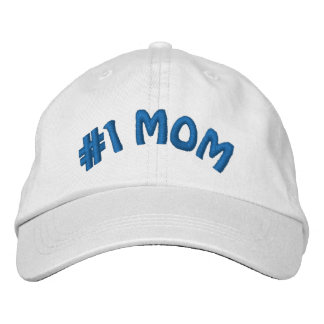 Cute Worlds Greatest Number One #1 Mum Embroidered Hat